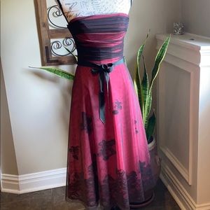 BCBG Strapless Dress - size 4